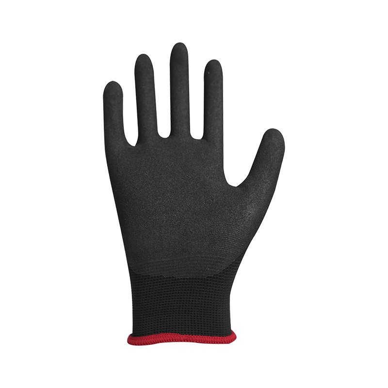 13G polyester liner arenoso nitrile coating