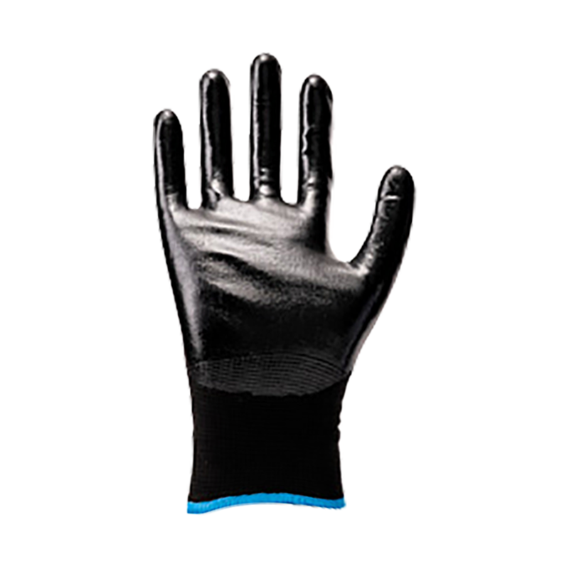 13G polyester testa + 10 acrylicum Hibera cum 3/4 nitrile coating 13G polyester testa + 10 acrylicum Hibera cum 3/4 nitrile coating