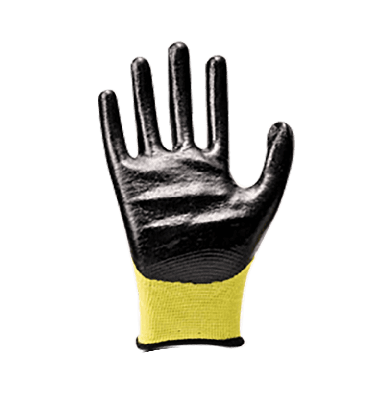13G Bamboo liner cum nitrile coating 13G Bamboo liner cum nitrile coating