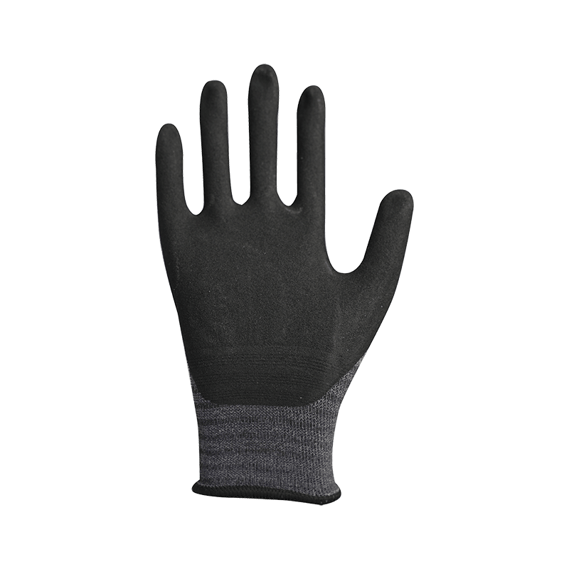 15G nylon / spandex liner arenoso nitrile coating