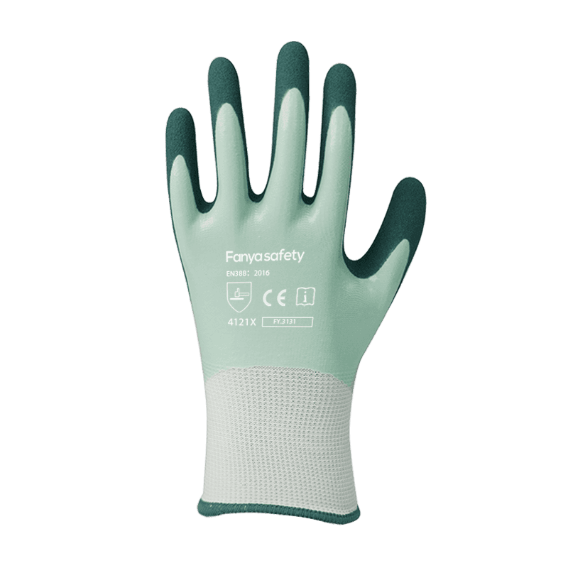 13G polyester liner cum nitrili arenoso duplici membrana