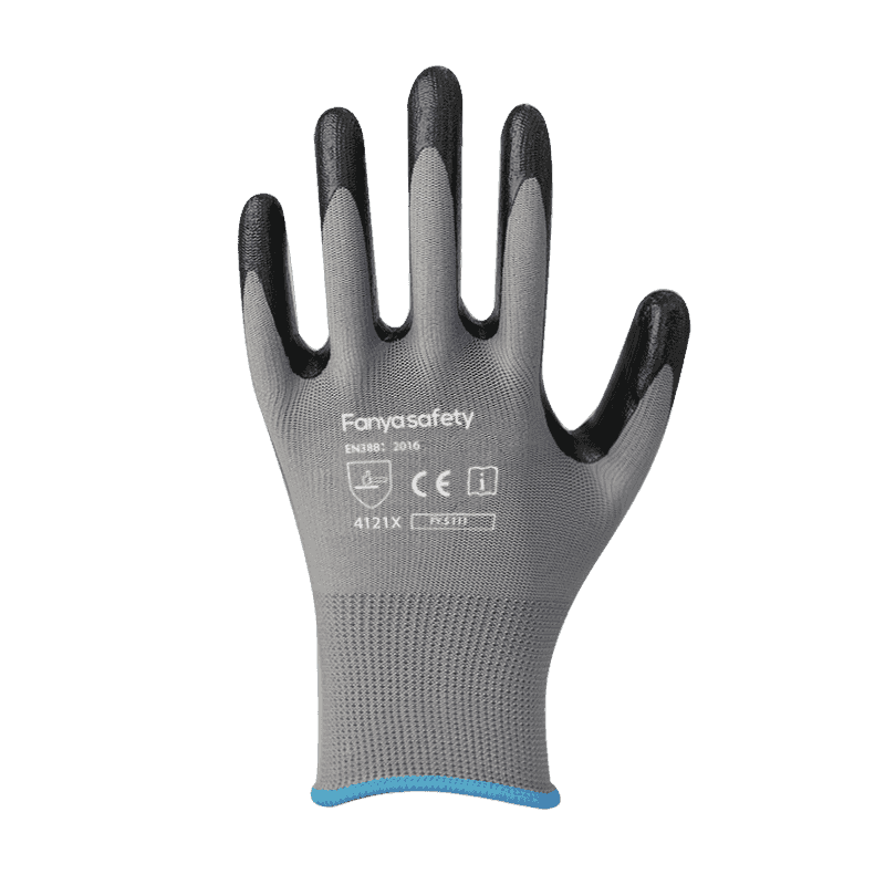 13G polyester liner cum nitrile coating
