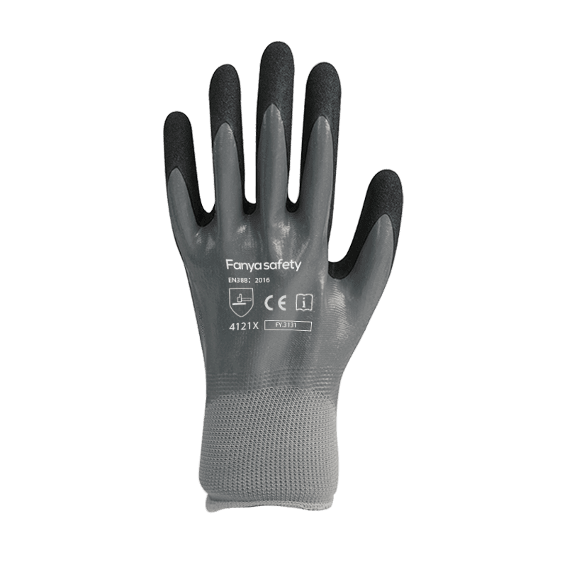 13G polyester liner cum nitrili arenoso duplici membrana