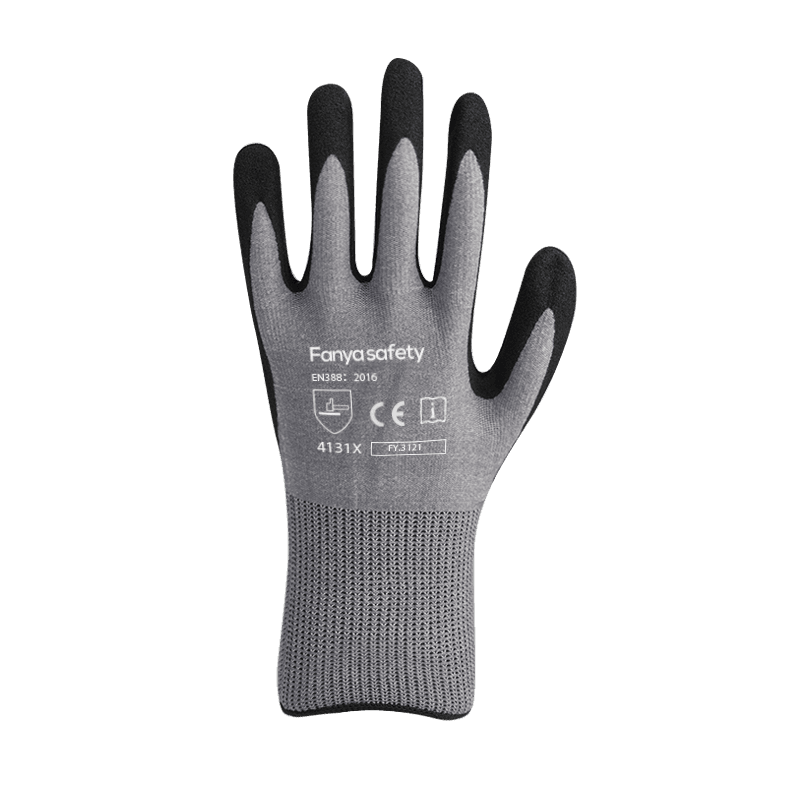 15G nylon / spandex liner arenoso nitrile coating 15G nylon / spandex liner arenoso nitrile coating