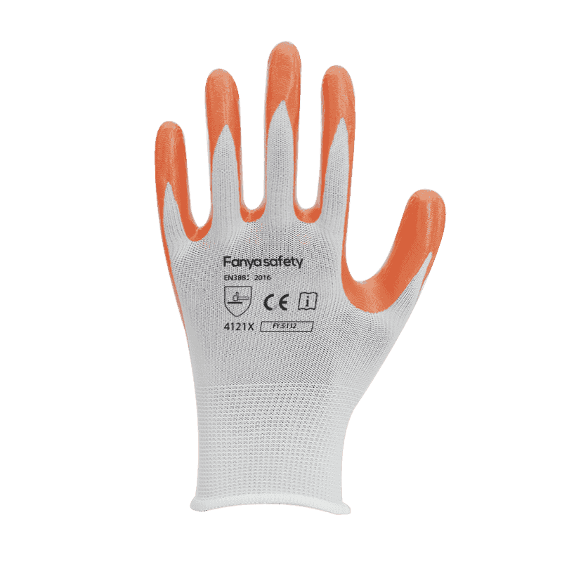 13G polyester liner cum nitrile coating