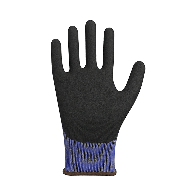 21G HPPE / ferro fibra liner arenosa nitrile coating