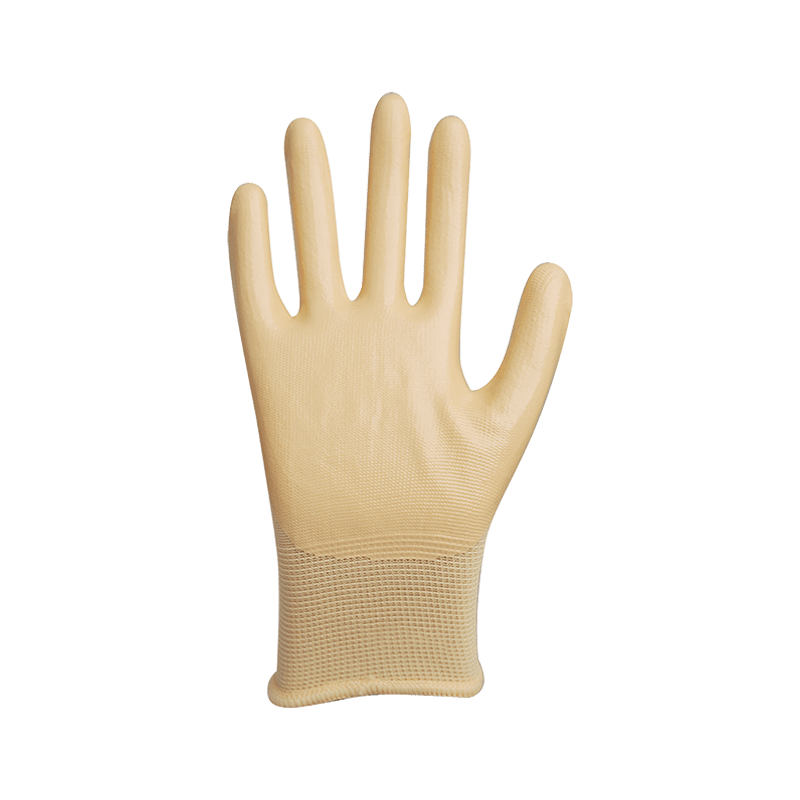 13G polyester liner cum nitrile coating
