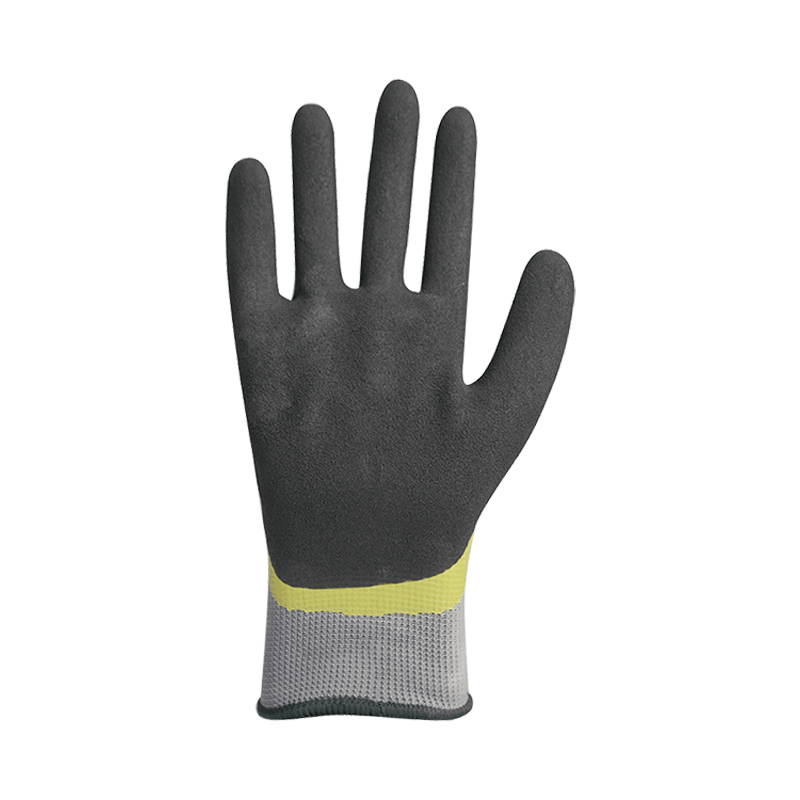 13G polyester liner cum nitrili arenoso duplici membrana